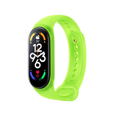 Xiaomi | Wrist strap | Designed For Xiaomi Smart Band 7 ¦ Xiaomi Mi Band 7, Smart Band 7 | Neon green
